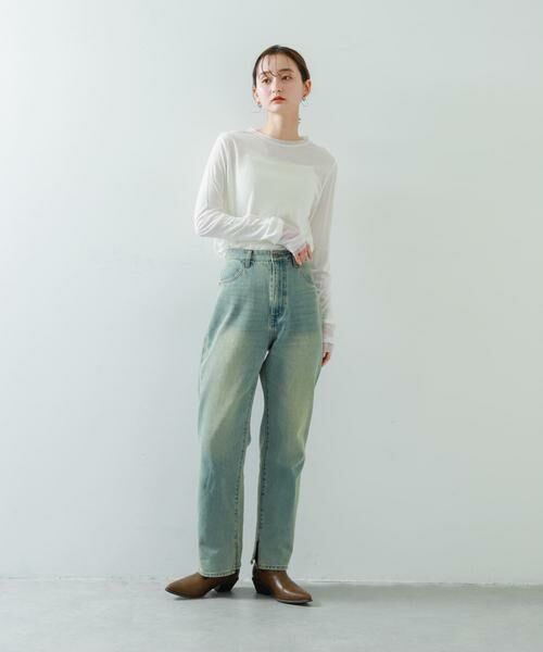 SENSE OF PLACE by URBAN RESEARCH / センスオブプレイス バイ アーバンリサーチ Tシャツ | シアーレイヤードTシャツ | 詳細14