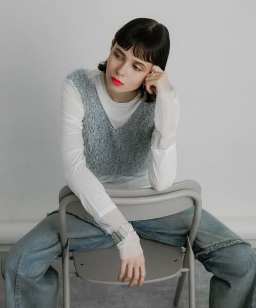 SENSE OF PLACE by URBAN RESEARCH / センスオブプレイス バイ アーバンリサーチ Tシャツ | シアーレイヤードTシャツ | 詳細17