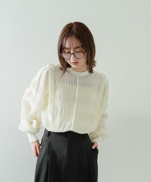 SENSE OF PLACE by URBAN RESEARCH / センスオブプレイス バイ アーバンリサーチ シャツ・ブラウス | ショルダータックシャーリングトップ | 詳細14