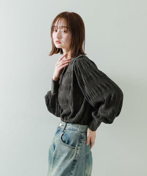 SENSE OF PLACE by URBAN RESEARCH / センスオブプレイス バイ アーバンリサーチ シャツ・ブラウス | ショルダータックシャーリングトップ | 詳細22