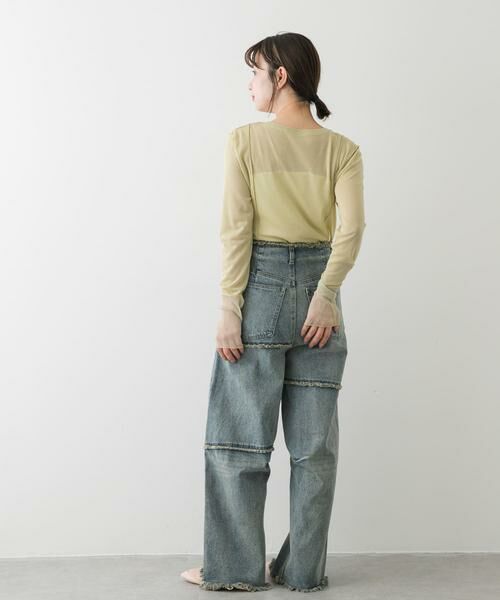 SENSE OF PLACE by URBAN RESEARCH / センスオブプレイス バイ アーバンリサーチ Tシャツ | ラメシアーレイヤードトップ | 詳細5