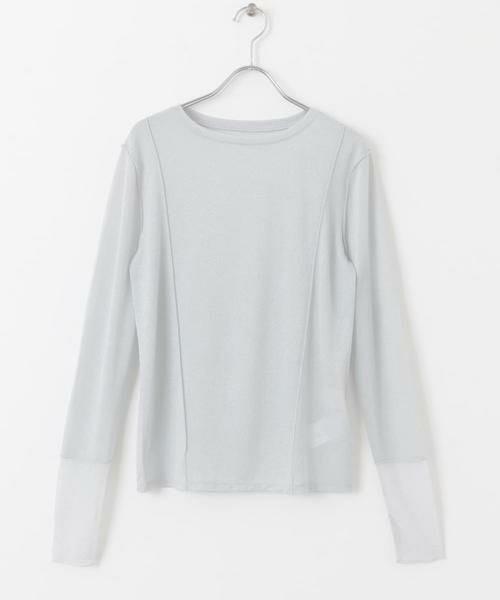 SENSE OF PLACE by URBAN RESEARCH / センスオブプレイス バイ アーバンリサーチ Tシャツ | ラメシアーレイヤードトップ | 詳細24