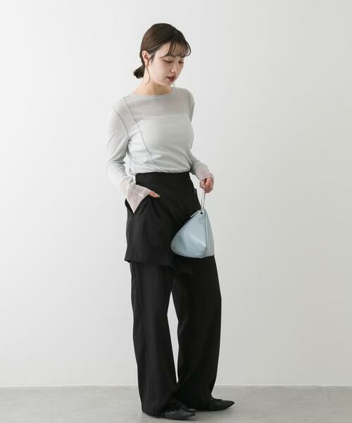 SENSE OF PLACE by URBAN RESEARCH / センスオブプレイス バイ アーバンリサーチ Tシャツ | ラメシアーレイヤードトップ | 詳細18