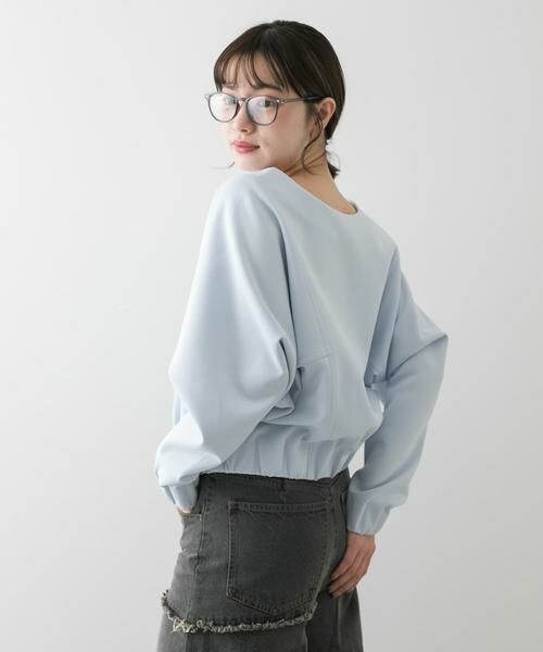 SENSE OF PLACE by URBAN RESEARCH / センスオブプレイス バイ アーバンリサーチ Tシャツ | ボートネックダンボールカットトップ | 詳細4