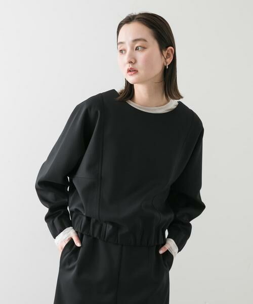 SENSE OF PLACE by URBAN RESEARCH / センスオブプレイス バイ アーバンリサーチ Tシャツ | ボートネックダンボールカットトップ | 詳細23