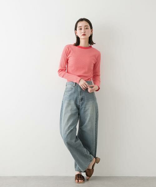 SENSE OF PLACE by URBAN RESEARCH / センスオブプレイス バイ アーバンリサーチ Tシャツ | 『WEB限定』クルーネックリンガーボーダーTシャツ | 詳細5