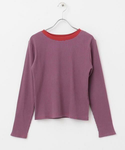 SENSE OF PLACE by URBAN RESEARCH / センスオブプレイス バイ アーバンリサーチ Tシャツ | 『WEB限定』クルーネックリンガーボーダーTシャツ | 詳細13