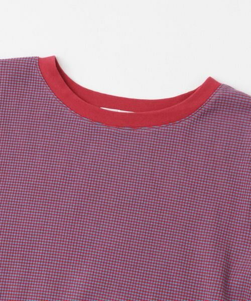 SENSE OF PLACE by URBAN RESEARCH / センスオブプレイス バイ アーバンリサーチ Tシャツ | 『WEB限定』クルーネックリンガーボーダーTシャツ | 詳細14