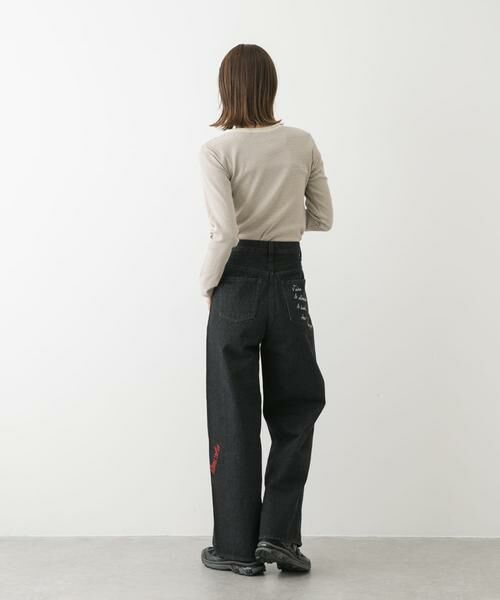 SENSE OF PLACE by URBAN RESEARCH / センスオブプレイス バイ アーバンリサーチ Tシャツ | 『WEB限定』クルーネックリンガーボーダーTシャツ | 詳細18