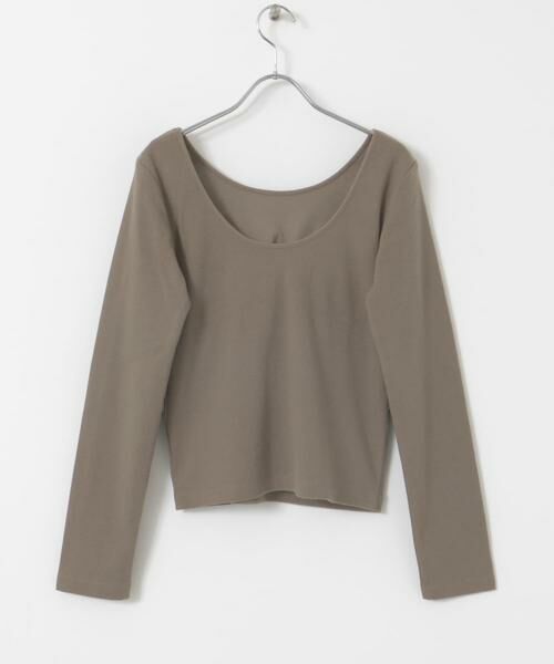 SENSE OF PLACE by URBAN RESEARCH / センスオブプレイス バイ アーバンリサーチ Tシャツ | カップツキバックオープンリブトップ | 詳細10