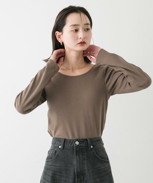 SENSE OF PLACE by URBAN RESEARCH / センスオブプレイス バイ アーバンリサーチ Tシャツ | カップツキバックオープンリブトップ | 詳細2