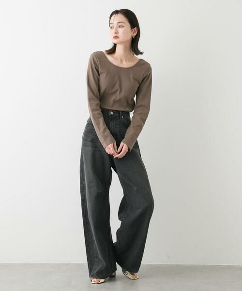 SENSE OF PLACE by URBAN RESEARCH / センスオブプレイス バイ アーバンリサーチ Tシャツ | カップツキバックオープンリブトップ | 詳細5