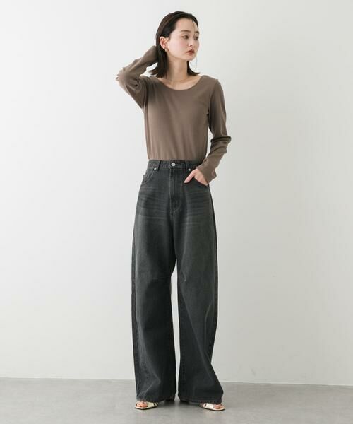 SENSE OF PLACE by URBAN RESEARCH / センスオブプレイス バイ アーバンリサーチ Tシャツ | カップツキバックオープンリブトップ | 詳細6