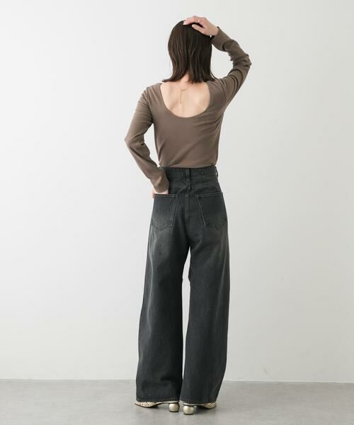 SENSE OF PLACE by URBAN RESEARCH / センスオブプレイス バイ アーバンリサーチ Tシャツ | カップツキバックオープンリブトップ | 詳細7