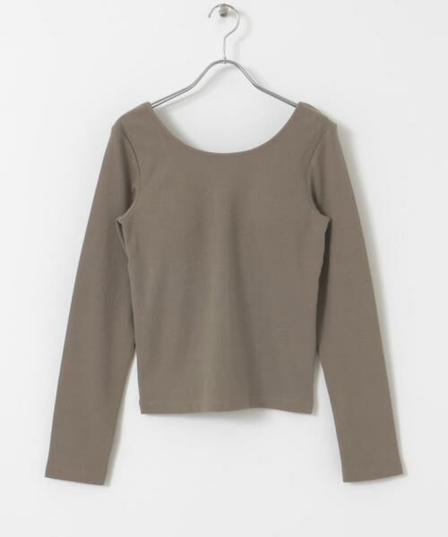 SENSE OF PLACE by URBAN RESEARCH / センスオブプレイス バイ アーバンリサーチ Tシャツ | カップツキバックオープンリブトップ | 詳細8