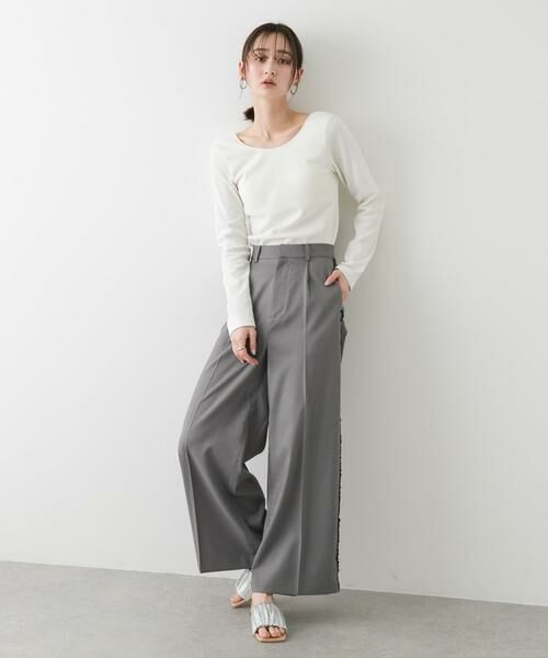 SENSE OF PLACE by URBAN RESEARCH / センスオブプレイス バイ アーバンリサーチ Tシャツ | カップツキバックオープンリブトップ | 詳細16