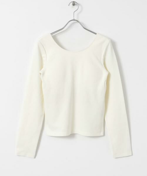 SENSE OF PLACE by URBAN RESEARCH / センスオブプレイス バイ アーバンリサーチ Tシャツ | カップツキバックオープンリブトップ | 詳細18