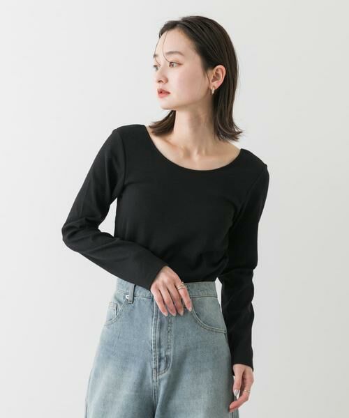 SENSE OF PLACE by URBAN RESEARCH / センスオブプレイス バイ アーバンリサーチ Tシャツ | カップツキバックオープンリブトップ | 詳細21