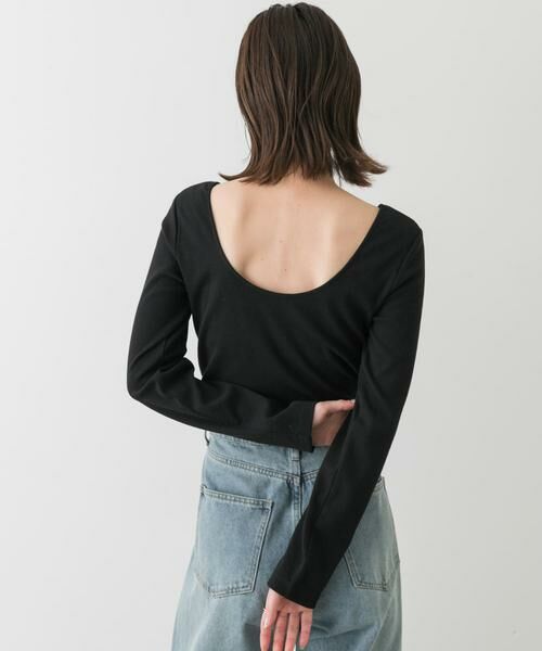 SENSE OF PLACE by URBAN RESEARCH / センスオブプレイス バイ アーバンリサーチ Tシャツ | カップツキバックオープンリブトップ | 詳細22