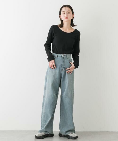 SENSE OF PLACE by URBAN RESEARCH / センスオブプレイス バイ アーバンリサーチ Tシャツ | カップツキバックオープンリブトップ | 詳細23