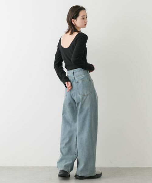 SENSE OF PLACE by URBAN RESEARCH / センスオブプレイス バイ アーバンリサーチ Tシャツ | カップツキバックオープンリブトップ | 詳細24