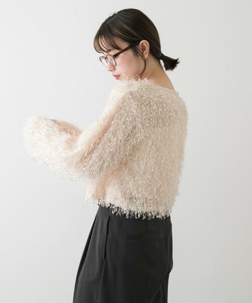 SENSE OF PLACE by URBAN RESEARCH / センスオブプレイス バイ アーバンリサーチ Tシャツ | 『洗濯可』フリンジテープトップ | 詳細3