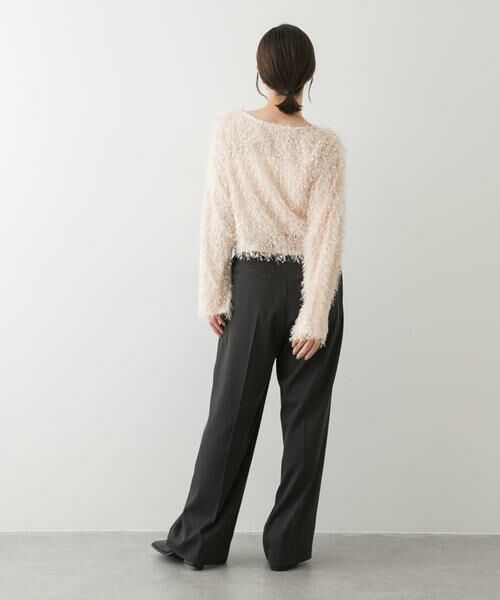 SENSE OF PLACE by URBAN RESEARCH / センスオブプレイス バイ アーバンリサーチ Tシャツ | 『洗濯可』フリンジテープトップ | 詳細7