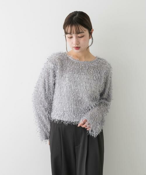 SENSE OF PLACE by URBAN RESEARCH / センスオブプレイス バイ アーバンリサーチ Tシャツ | 『洗濯可』フリンジテープトップ | 詳細13