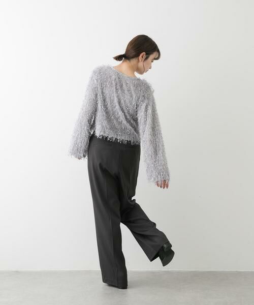 SENSE OF PLACE by URBAN RESEARCH / センスオブプレイス バイ アーバンリサーチ Tシャツ | 『洗濯可』フリンジテープトップ | 詳細19