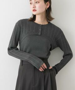 SENSE OF PLACE by URBAN RESEARCH / センスオブプレイス バイ アーバンリサーチ ニット・セーター | 2Pレイヤードセーター