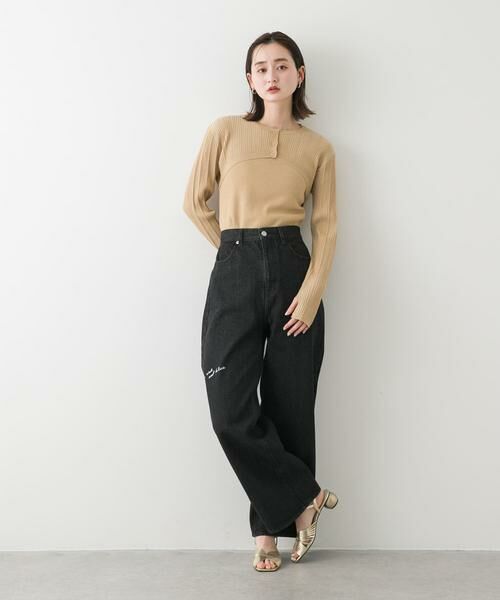 SENSE OF PLACE by URBAN RESEARCH / センスオブプレイス バイ アーバンリサーチ ニット・セーター | 2Pレイヤードセーター | 詳細30