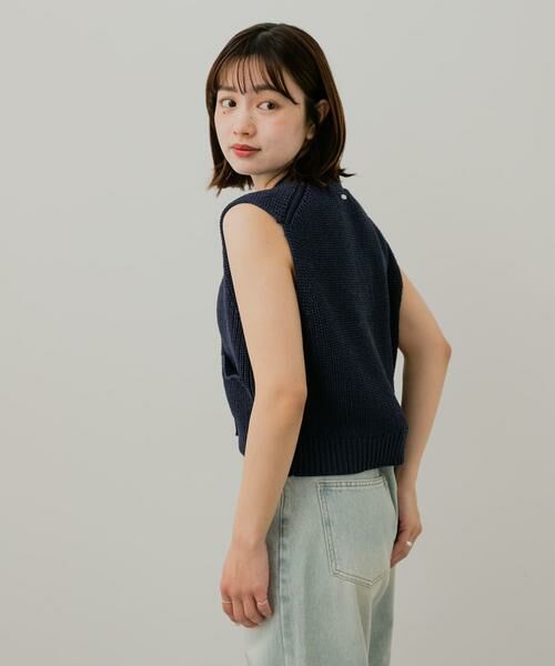 SENSE OF PLACE by URBAN RESEARCH / センスオブプレイス バイ アーバンリサーチ ベスト | クロップドニットベスト | 詳細2