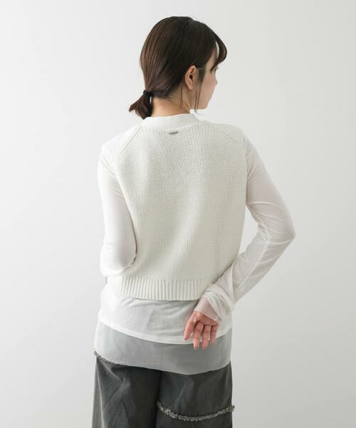 SENSE OF PLACE by URBAN RESEARCH / センスオブプレイス バイ アーバンリサーチ ベスト | クロップドニットベスト | 詳細20