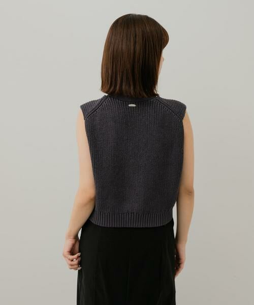 SENSE OF PLACE by URBAN RESEARCH / センスオブプレイス バイ アーバンリサーチ ベスト | クロップドニットベスト | 詳細30