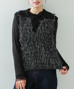 SENSE OF PLACE by URBAN RESEARCH / センスオブプレイス バイ アーバンリサーチ ベスト | ループヤーンニットベスト