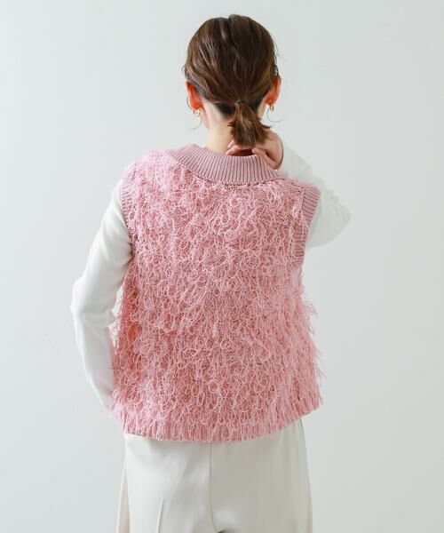 SENSE OF PLACE by URBAN RESEARCH / センスオブプレイス バイ アーバンリサーチ ベスト | ループヤーンニットベスト | 詳細3