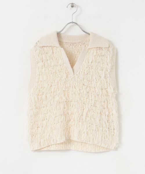 SENSE OF PLACE by URBAN RESEARCH / センスオブプレイス バイ アーバンリサーチ ベスト | ループヤーンニットベスト | 詳細18