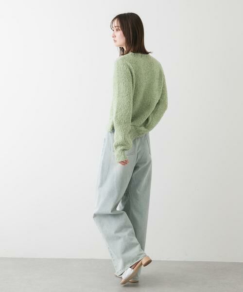 SENSE OF PLACE by URBAN RESEARCH / センスオブプレイス バイ アーバンリサーチ カーディガン・ボレロ | ラメリボンクルーネックカーディガン | 詳細4