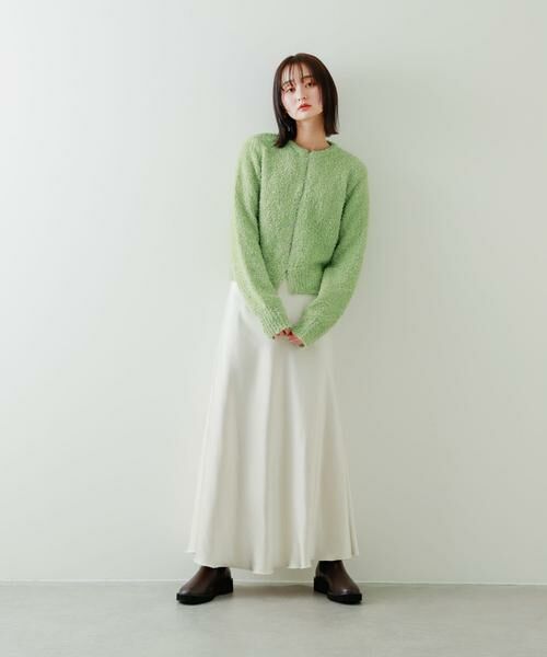 SENSE OF PLACE by URBAN RESEARCH / センスオブプレイス バイ アーバンリサーチ カーディガン・ボレロ | ラメリボンクルーネックカーディガン | 詳細5