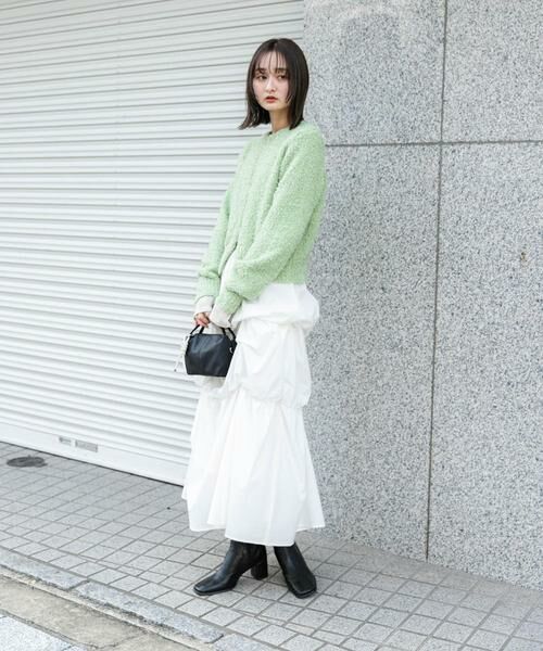 SENSE OF PLACE by URBAN RESEARCH / センスオブプレイス バイ アーバンリサーチ カーディガン・ボレロ | ラメリボンクルーネックカーディガン | 詳細7