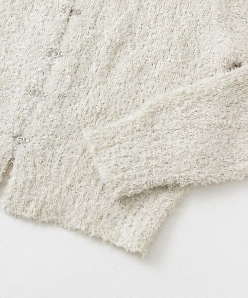 SENSE OF PLACE by URBAN RESEARCH / センスオブプレイス バイ アーバンリサーチ カーディガン・ボレロ | ラメリボンクルーネックカーディガン | 詳細23