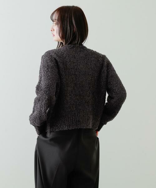 SENSE OF PLACE by URBAN RESEARCH / センスオブプレイス バイ アーバンリサーチ カーディガン・ボレロ | ラメリボンクルーネックカーディガン | 詳細26