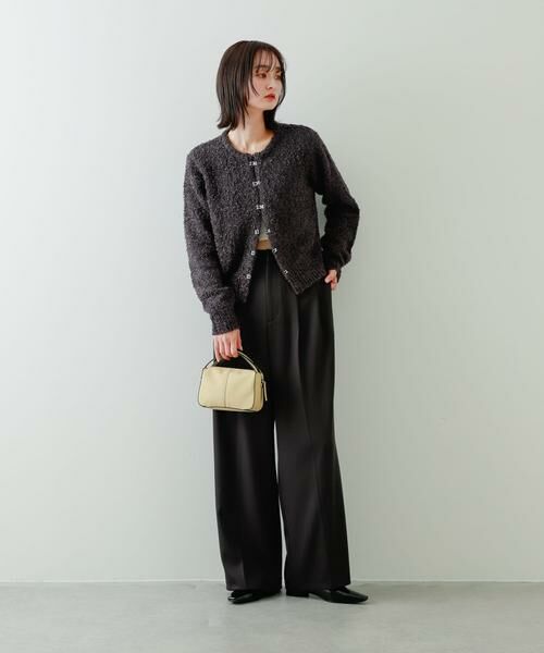 SENSE OF PLACE by URBAN RESEARCH / センスオブプレイス バイ アーバンリサーチ カーディガン・ボレロ | ラメリボンクルーネックカーディガン | 詳細27