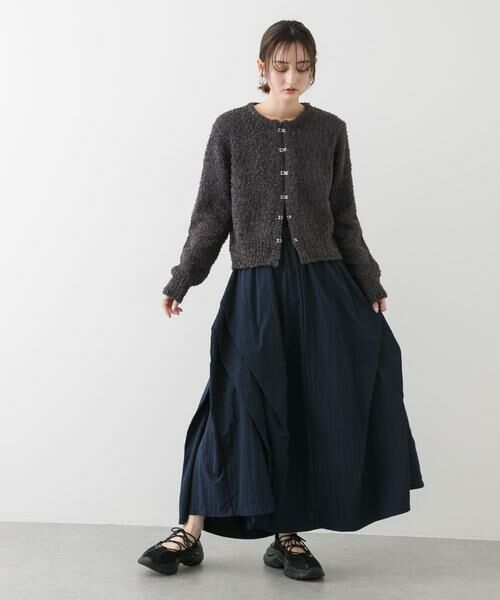 SENSE OF PLACE by URBAN RESEARCH / センスオブプレイス バイ アーバンリサーチ カーディガン・ボレロ | ラメリボンクルーネックカーディガン | 詳細30