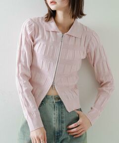 SENSE OF PLACE by URBAN RESEARCH / センスオブプレイス バイ アーバンリサーチ カーディガン・ボレロ | マジョリカプリーツコンパクトカーディガン