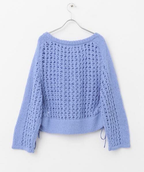 SENSE OF PLACE by URBAN RESEARCH / センスオブプレイス バイ アーバンリサーチ ニット・セーター | チュールヤーンメッシュセーター | 詳細10
