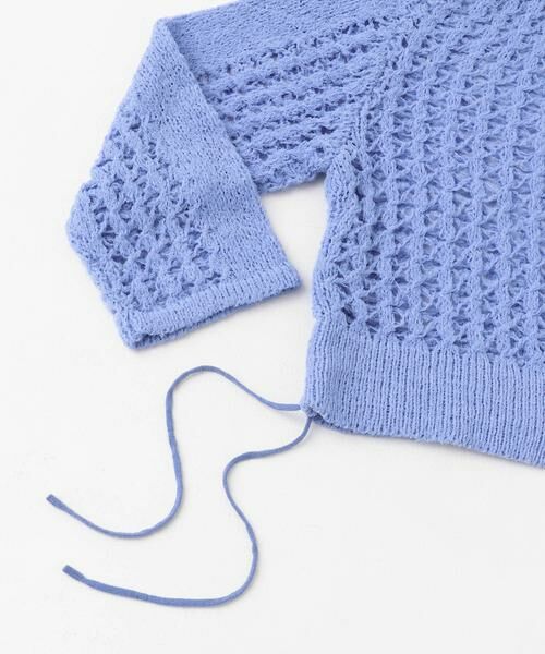 SENSE OF PLACE by URBAN RESEARCH / センスオブプレイス バイ アーバンリサーチ ニット・セーター | チュールヤーンメッシュセーター | 詳細9