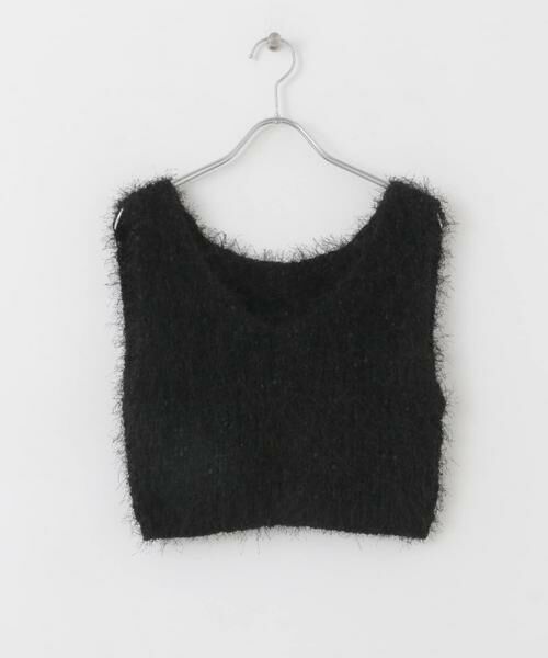 SENSE OF PLACE by URBAN RESEARCH / センスオブプレイス バイ アーバンリサーチ ベスト | クロップドフェザーヤーンニットベスト | 詳細17