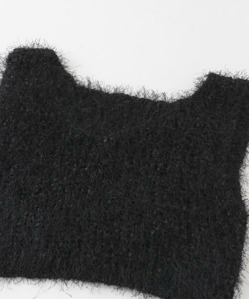 SENSE OF PLACE by URBAN RESEARCH / センスオブプレイス バイ アーバンリサーチ ベスト | クロップドフェザーヤーンニットベスト | 詳細18