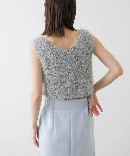 SENSE OF PLACE by URBAN RESEARCH / センスオブプレイス バイ アーバンリサーチ ベスト | クロップドフェザーヤーンニットベスト | 詳細20